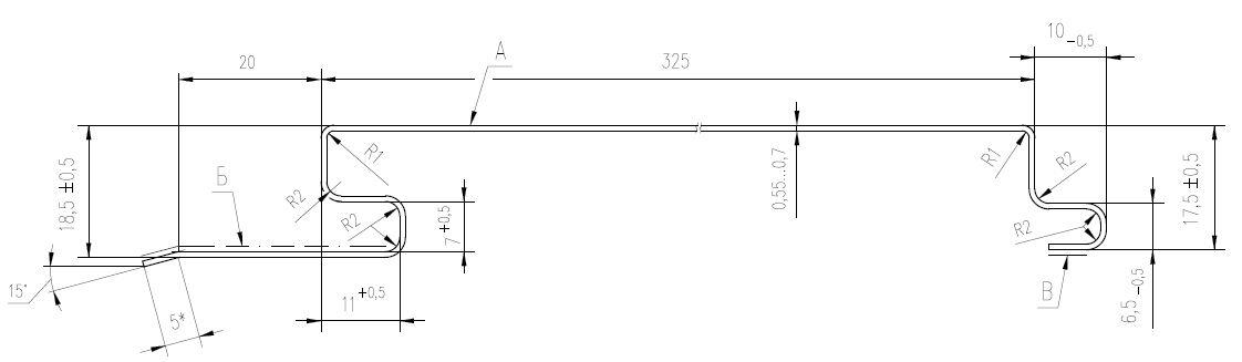 Линеанарная панель 416